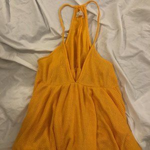 Urban Outfitters yellow tank top